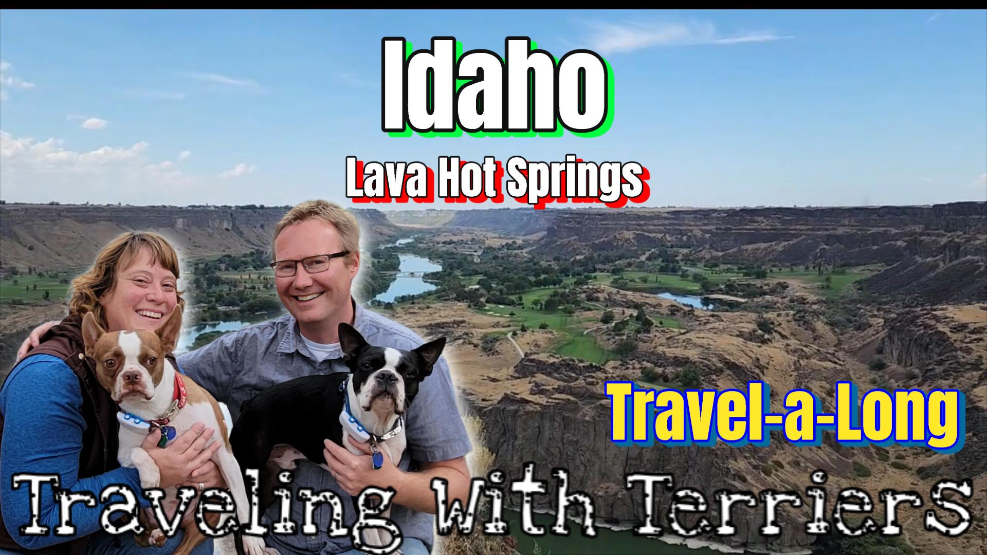 Traveling With Terriers visits Lava Hot Springs, ID where we find ice cream, aliens and so much more!