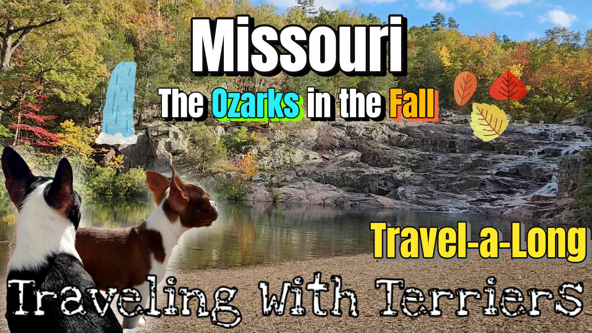 Missouri Fall Magic! Blue water of the Ozarks